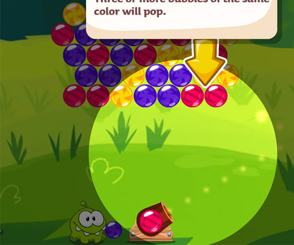 Om Nom Bubbles